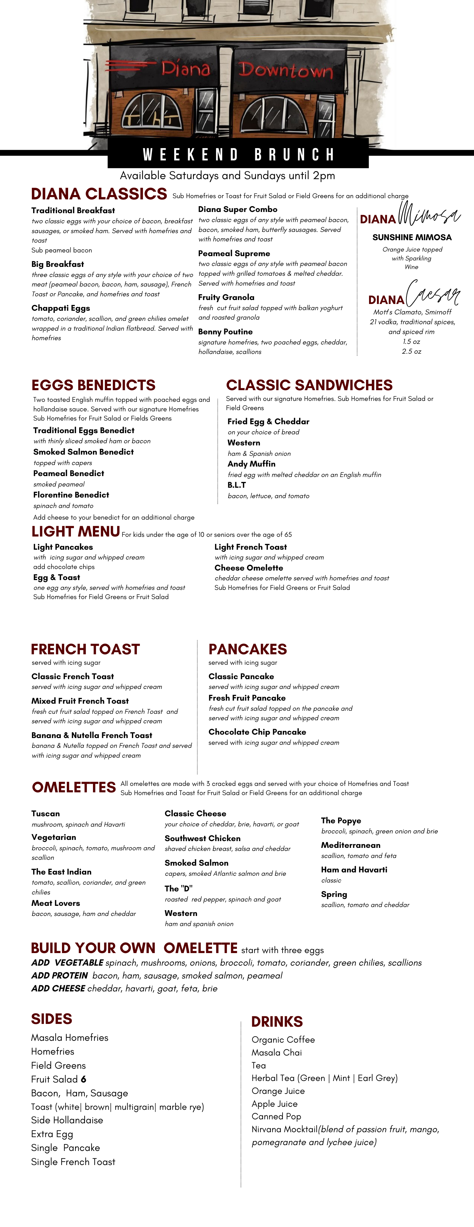 Breakfast Menu